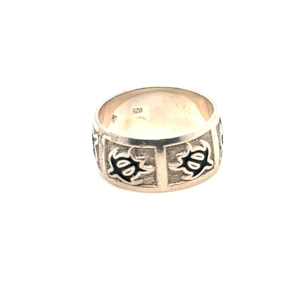 Silver 925 Turtle‎ Pinky Ring